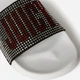 Жіночі шльопанці Juicy Couture Marian Microfiber/Strass JJ097-001 38 Білі (889680143395) - зображення 4