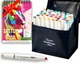 Набор для скетчей 2 в 1: Маркеры двусторонние Touch Multicolor 40 цветов + Альбом для скетчинга в формате А5 - изображение 1