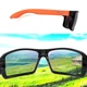 Спортивные очки RockBros Original Polarized 10116 UV400 Черный с оранжевым - изображение 3