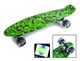Скейтборд Пенни борд Penny Board 22" MILITARY Военный Светящиеся колеса - изображение 1