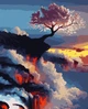 Картина "Сакура на вулкані" 50*60 см Artissimo PNX3505 - зображення 1