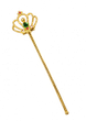 Дитяча чарівна паличка 1141-gold-green жовтий колір - зображення 1