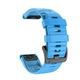 Ремінець для Garmin Fenix 6/ 8-47 мм/ 7 Pro/ 7/ 5 Plus/ 5/ Forerunner 970/ 965/ 955/ 945/ Tactix 8 - 47 мм/ Epix Pro 2 - 47 мм/ Instinct/ Marq 2/ Quatix - 26 mm Blue QuickFit Silicone 010-70002-18 - зображення 2