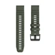 Ремешок для Garmin Fenix 6/ 8-47 мм/ 7 Pro/ 7/ 5 Plus/ 5/ Forerunner 970/ 965/ 955/ 945/ Tactix 8 - 47 мм/ Epix Pro 2 - 47 мм/ Instinct/ Marq 2/ Quatix - Army Green QuickFit Silicone 010-70002-13 - изображение 1