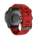 Ремінець для Garmin Fenix 6/ 8-47 мм/ 7 Pro/ 7/ 5 Plus/ 5/ Forerunner 970/ 965/ 955/ 945/ Tactix 8 - 47 мм/ Epix Pro 2 - 47 мм/ Instinct/ Marq 2/ Quatix - Red QuickFit Silicone 010-70002-09 - зображення 3