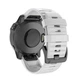 Ремінець для Garmin Fenix 6/ 8-47 мм/ 7 Pro/ 7/ 5 Plus/ 5/ Forerunner 970/ 965/ 955/ 945/ Tactix 8 - 47 мм/ Epix Pro 2 - 47 мм/ Instinct/ Marq 2/ Quatix - White QuickFit Silicone 010-70002-19 - зображення 3