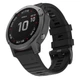 Ремешок для Garmin Fenix 6/ 8-47 мм/ 7 Pro/ 7/ 5 Plus/ 5/ Forerunner 970/ 965/ 955/ 945/ Tactix 8 - 47 мм/ Epix Pro 2 - 47 мм/ Instinct/ Marq 2/ Quatix - Black QuickFit Silicone 010-70002-08 - изображение 4