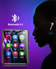 MP3 плеер JNN X6 Max Bluetooth Hi-Fi 4Gb с внешним динамиком - изображение 4