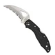 Ніж Spyderco Byrd Hawkbill серрейтор BY22SBK - изображение 2