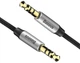 Кабель синхронізації Baseus Yiven Audio Cable M30 1m Silver/Black (CAM30-BS1) - изображение 1