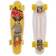 Скейт Пенни Борд Penny My Go Board Dog 13-4 с собакой White-Yellow - изображение 1
