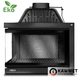 Каминная топка KAWMET W17 DECOR 16KW левая боковая без рамы - изображение 4
