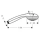 Ручная лейка Hansgrohe Crometta 85 (28585000) хром - изображение 2
