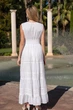 Длинное пляжное платье на подкладке Fresh Cotton 21F-028C 44(M) Белый - изображение 2