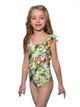 Детский цельный купальник Keyzi Flowers big W 152 Принт - изображение 4