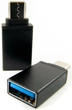 Адаптер Dengos USB Type-C - USB Black (ADP-009) - зображення 5