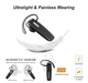 Bluetooth гарнітура New Bee LC-B30 Чорна - зображення 8