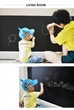 Самоклеющаяся пленка для рисования мелом Black Board Sticker, доска для рисования мелом - изображение 3