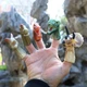 Куклы на пальцы Динозавры Dinosaur 5 шт - изображение 3