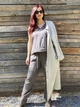 Лляна сукня - сорочка натуральний колір екрю XL - linen island (132154) - зображення 2
