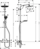 Душевой гарнитур Hansgrohe Crometta S240 (27267000) хром - изображение 2