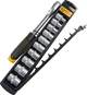 Набор насадок торцевых Mastertool CRV 1/2" 8-19 мм трещотка 72Т 11 шт (78-1311) - изображение 2