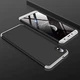 Чехол GKK 360 для Xiaomi Redmi 7A бампер противоударный Black-Silver - изображение 1