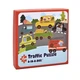 Деревянный пазл игра Транспорт Traffic Puzzle 6 in a box 36 элементов - изображение 1