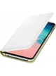 Оригінальний захисний смарт чохол-книжка Samsung LED View Cover White для Galaxy S10e G970 EF-NG970PWEG - зображення 1