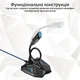 Микрофон Promate Streamer LED, USB Blue (streamer.blue) - изображение 3