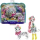 Кукла Mattel Энчантималс Белый тигр Тэдли и Китти Enchantimals Tadley Tiger Doll and Kitty Animal Friend (GFN57) - изображение 2