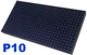 Светодиодный (LED) модуль P10 синий - изображение 1