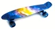 Пенні борд Дитячий скейт Penny Board Universe зі колесами, що світяться PN-2041154411 - зображення 1