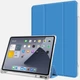 Силиконовый чехол обложка Transparent + Pencil Holder BBM1 для iPad Pro 11’’ 2018/2020 Морской Синий - изображение 1
