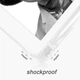 Силіконовий чохол обкладинка Transparent + Pencil Holder BBM1 для iPad 10 2022/2024 10,9"/iPad 11" 2025 (A16) Сіро-Фіолетовий - зображення 6