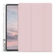 Силиконовый чехол обложка Transparent + Pencil Holder BBM1 для iPad Pro 11’’ 2018/2020/2021/2022 Розовый - изображение 2
