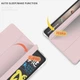 Силиконовый чехол обложка Transparent + Pencil Holder BBM1 для iPad Pro 11’’ 2018/2020/2021/2022 Розовый - изображение 4