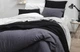 Простынь на резинке Loftline Перкаль Gris 200х200х35 см - изображение 5