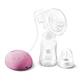 Электрический молокоотсос Bebumi BS Eco (A pink) с силиконовой соской - изображение 2