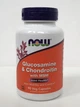 Биологически активная добавка Now Foods Glucosamine & Chondroitin Нау Фудс глюкозамин и хондроитин 60 таб - зображення 1