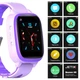 Детские смарт часы-телефон JETIX T-Watch 2 с 4G видеозвонком и влагозащитой(Purple) + защитная пленка в подарок - изображение 6