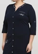 Халат Wild Love 4XL темно-синий 82513 - изображение 4