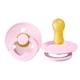 Пустушка BIBS Baby Pink 6-18 міс кругла натуральний каучук - изображение 1