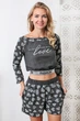 Костюм кофта + штани Fleur Lingerie КВАНДОР 54 сірий антрацит серця - зображення 2