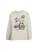 Футболка с длинным рукавом BOBOLI Kids (628017) Серый 8 Years-128 см - изображение 1