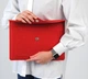 Чохол для ноутбука конверт Gudzyk MacBook Air 2020 Червоний - зображення 5