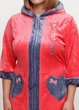 Халат Wild Love 48 коралловый 13170-29 - изображение 3