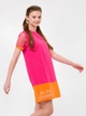 Платье Smil 158 Т.розовый 120323 - изображение 2