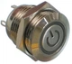 Кнопка антивандальная VJ Parts d18mm резьба 16mm h18mm 4 контакта индикация, арт.кн535 - изображение 1