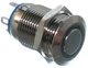 Кнопка антивандальная VJ Parts d14mm резьба 12mm h18mm 4 контакта, арт.кн510 - изображение 1